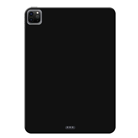 Apple iPad Pro 12,9 inç 6. Nesil Uyumlu A2436 , A2437 , A2764 Rubber Yıkanabilir Silikon Kılıf