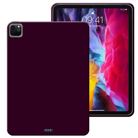 Apple iPad Pro 11 3. Nesil Uyumlu A2377 A2459 A2301 Rubber Yıkanabilir Silikon Kılıf