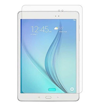 Samsung Galaxy Tab A SM T550 Uyumlu Ekran Koruyucu Kırılmaz Cam