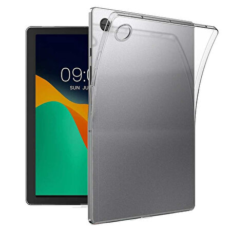 Samsung Galaxy Tab A8 SM X200 X205 Uyumlu Şeffaf Kılıf Cam Kalem Set