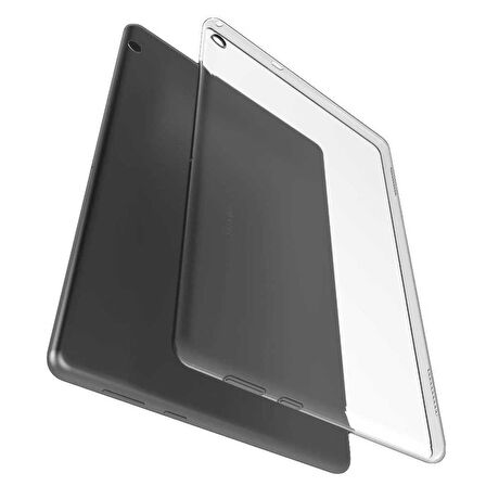 Huawei MediaPad T5 10 inç Uyumlu Şeffaf Silikon Tablet Kılıfı