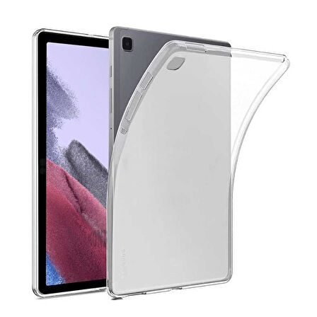 Samsung Galaxy Tab A7 Lite SM T220 Uyumlu Şeffaf Kılıf Cam Kalem Set