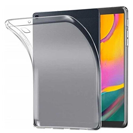 Samsung Galaxy Tab A SM T290 Uyumlu Şeffaf Kılıf Cam Kalem Set