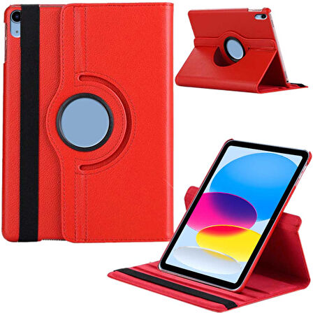 Apple iPad 10. Nesil / iPad A16 Uyumlu 10,9 inç Döner Standlı Tablet Kılıfı