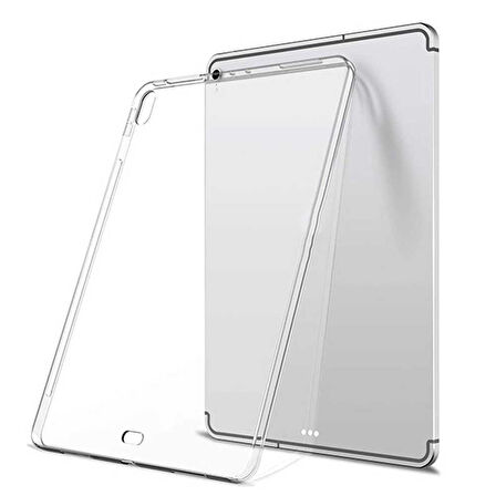 Apple iPad Pro 11 2018 Uyumlu A2013 A1934 Şeffaf Kılıf Cam Kalem Set
