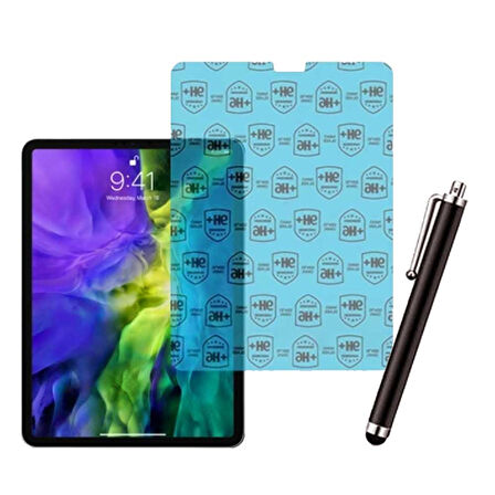 Apple iPad Air 4 / iPad Air 5 Uyumlu Şeffaf Kılıf Cam Kalem Set