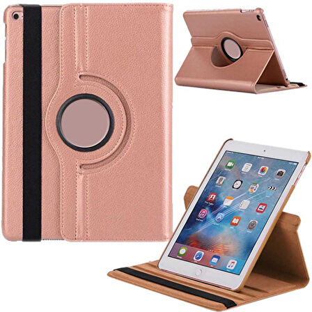 Apple iPad Mini 1 / Mini 2 / Mini 3 Uyumlu Döner Standlı Tablet Kılıfı