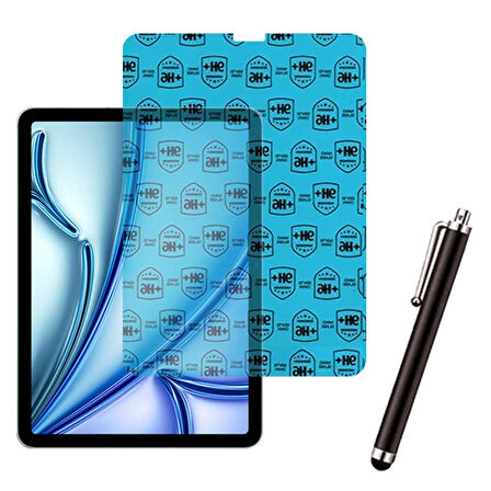 Apple iPad Air 4 ve Air 5 Uyumlu Smart Cover Tablet Kılıfı Ekran Koruyucu Kalem Set