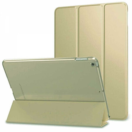 Apple iPad Mini 2 / Mini 3 Smart Cover  Stand Arkası Şeffaf Tablet Kılıfı