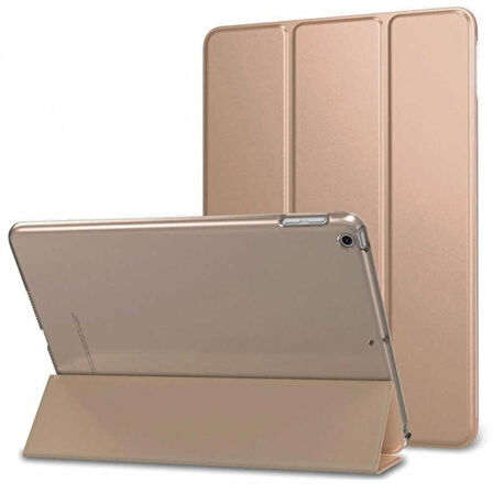 Apple iPad Mini 2 / Mini 3 Smart Cover  Stand Arkası Şeffaf Tablet Kılıfı