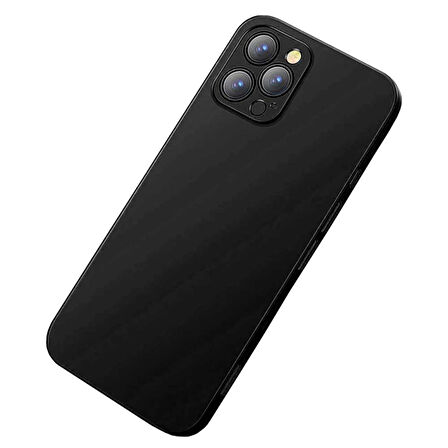 Apple iPhone 13 Pro Max Uyumlu 360 Derece Tam Kaplayan Cam Kapak Kılıf