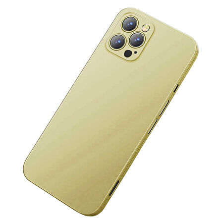 Apple iPhone 12 Pro Uyumlu 360 Derece Tam Kaplayan Cam Kapak Kılıf