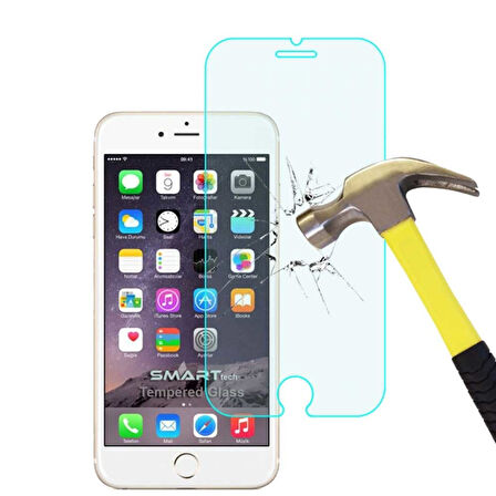 Apple iPhone 6 / 7 / 8 Temperli Kırılmaz Cam Ekran Koruyucu 3 Lü Set