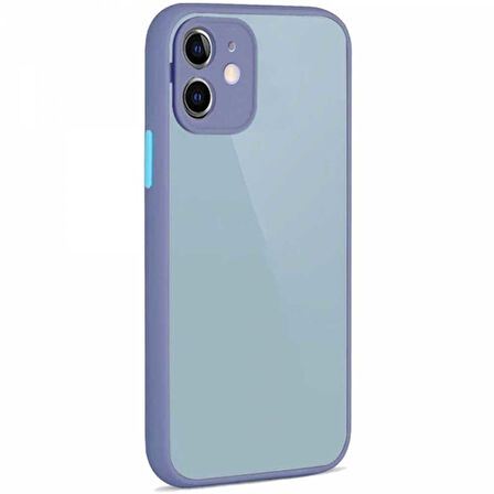 Apple iPhone 12 Uyumlu Montreal Kılıf Ve Nano Cam Ekran Koruyucu Set