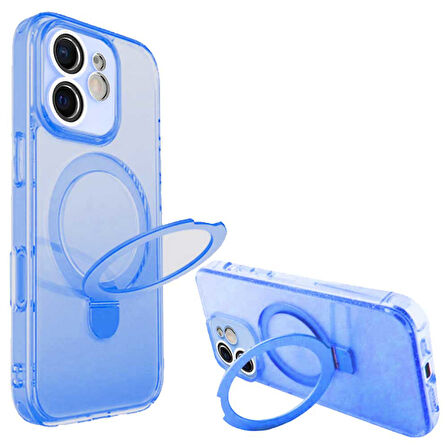 Apple iPhone 13 Pro Uyumlu Magsafe Standlı Milano Kılıf