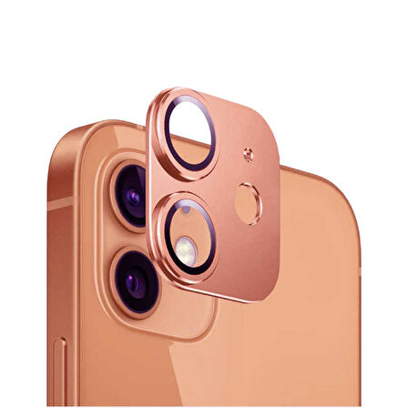 Apple iPhone 11 / iPhone 12 Mini Uyumlu Camera Lens Koruyucu