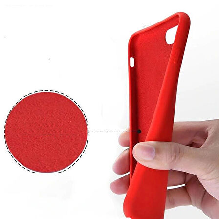 Apple iPhone 12 Uyumlu Kamera Korumalı Silikon İçi Kadife Lansman Kılıf