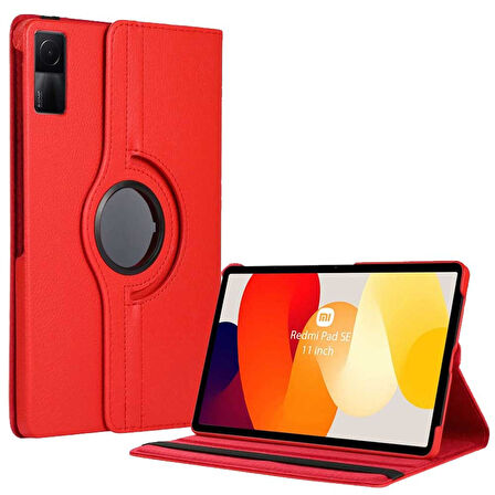 Xiaomi Redmi Pad SE 11 Uyumlu Tablet Kılıfı Cam Ekran Koruyucu Kalem Set