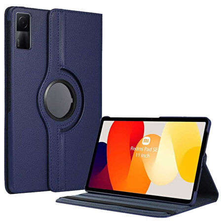 Xiaomi Redmi Pad SE 11 Uyumlu Tablet Kılıfı Cam Ekran Koruyucu Kalem Set