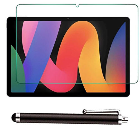 Xiaomi Redmi Pad SE 11 Uyumlu Tablet Kılıfı Cam Ekran Koruyucu Kalem Set