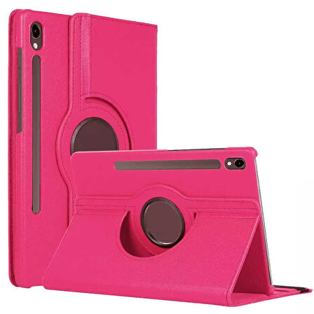 Samsung Galaxy Tab S9 FE Uyumlu SM X510 10.9 inç Döner Standlı Tablet Kılıfı