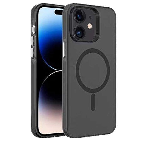 Apple iPhone 11 Uyumlu Magsafe Buzlu Dora Kılıf