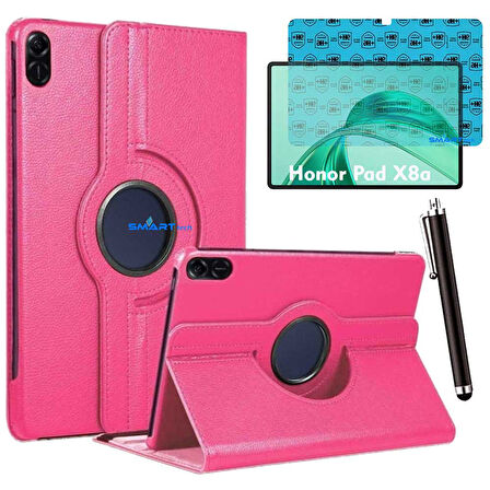 Honor Pad X8A Uyumlu 11 inç Tablet Kılıfı Ekran Koruyucu ve Kalem Set
