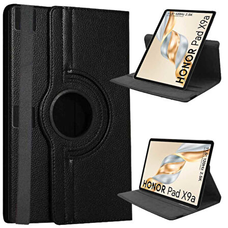 Honor Pad X9a Uyumlu Döner Standlı Tablet Kılıfı