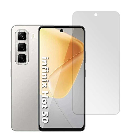 infinix Hot 50 Uyumlu Nano Cam Ekran Koruyucu
