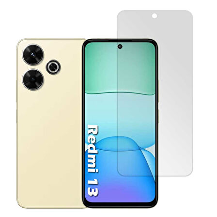 Xiaomi Redmi 13 Uyumlu Nano Cam Ekran Koruyucu