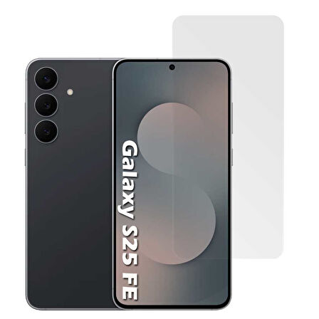 Samsung Galaxy S25 FE Uyumlu Nano Cam Ekran Koruyucu
