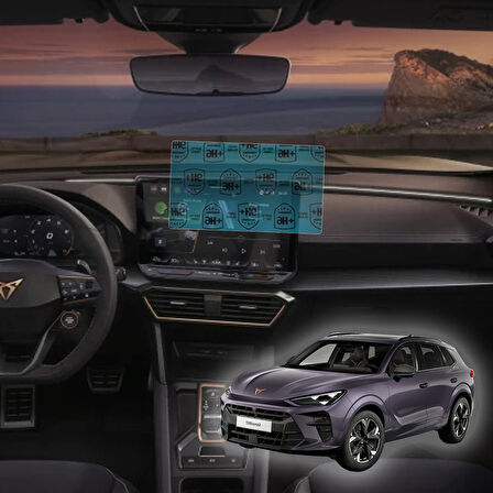 Cupra Terramar Multimedya Paneli Uyumlu Nano Cam Ekran Koruyucu