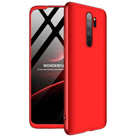 Xiaomi Mi Note 8 Pro GKK Kılıf 360 Derece Tam Koruma