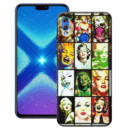 Huawei P Smart Pro / Honor 8X Gloom Silikon Telefon Kılıf GLM-086
