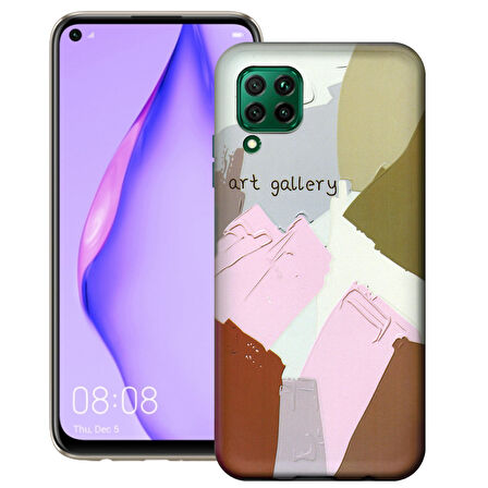 Huawei P40 Lite Gloom Silikon Telefon Kılıf GLM-097