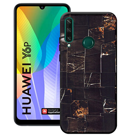 Huawei Y6P Gloom Silikon Telefon Kılıf GLM-113