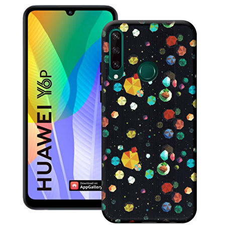 Huawei Y6P Gloom Silikon Telefon Kılıf GLM-115