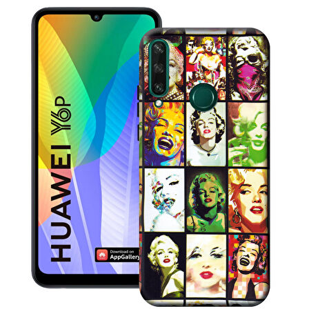 Huawei Y6P Gloom Silikon Telefon Kılıf GLM-118