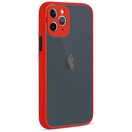 Apple Iphone 11 Pro  Montreal Arkası Şeffaf Sert Silikon Kılıf