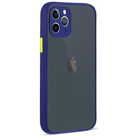 Apple Iphone 11 Pro  Montreal Arkası Şeffaf Sert Silikon Kılıf