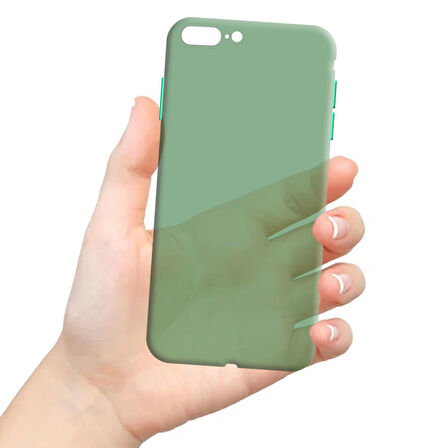 Apple Iphone 7 Plus / 8 Plus Ultra İnce Zar Telefon Kılıfı