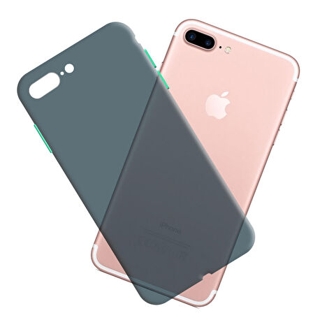 Apple Iphone 7 Plus / 8 Plus Ultra İnce Zar Telefon Kılıfı