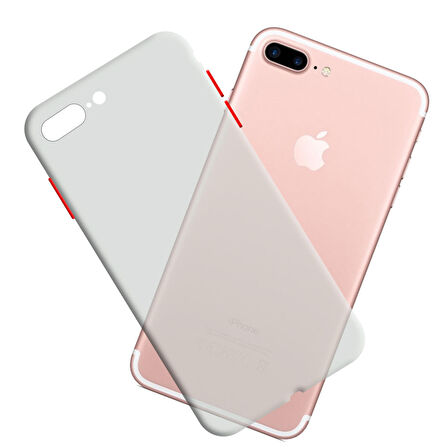 Apple Iphone 7 Plus / 8 Plus Ultra İnce Zar Telefon Kılıfı
