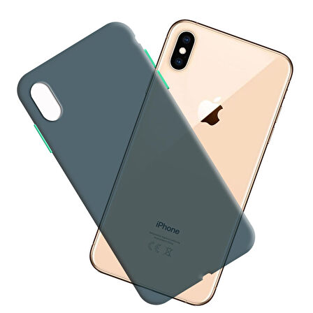 Apple Iphone Xs Max Ultra İnce Zar Telefon Kılıfı