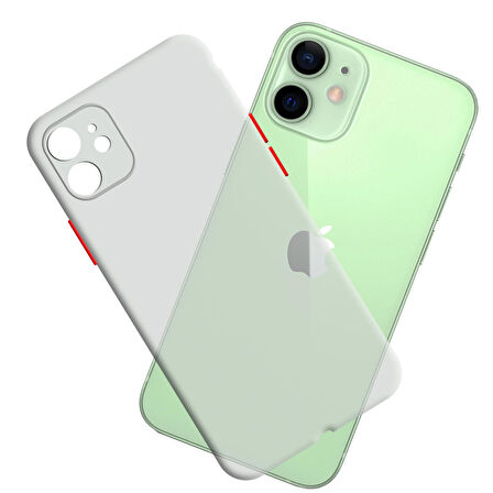 Apple Iphone 11 Ultra İnce Zar Telefon Kılıfı