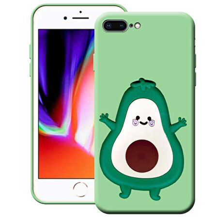 Apple Iphone 7 Plus / 8 Plus Cartoon Silikon Telefon Kılıfı