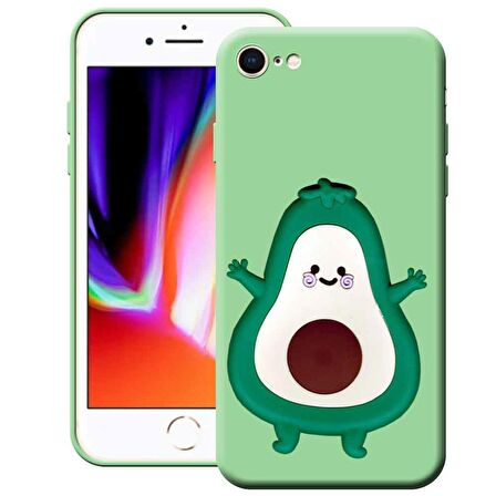 Apple Iphone 7 / 8 Cartoon Silikon Telefon Kılıfı