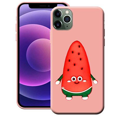 Apple Iphone 11 Pro Max Cartoon Silikon Telefon Kılıfı