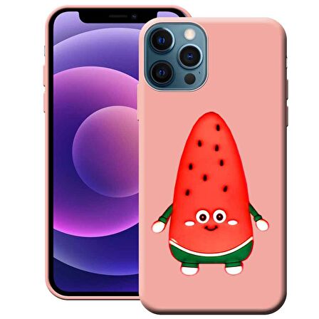 Apple Iphone 12 Pro Max Cartoon Silikon Telefon Kılıfı