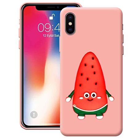 Apple Iphone X / XS Cartoon Silikon Telefon Kılıfı